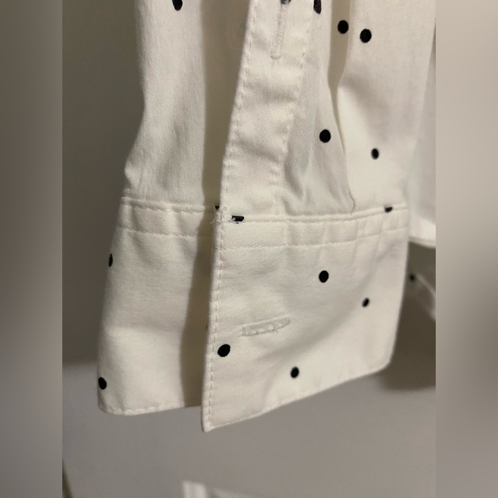 APT. 9. WOMENS White Polka Dot Women's Top - Picture 14 of 16